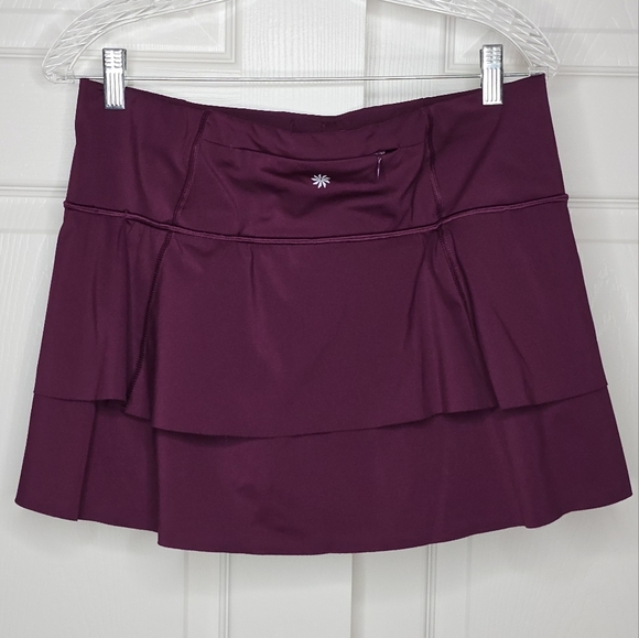 Athleta Women's Momentum Plum Tennis Pickleball Skort Size M - Picture 5 of 7